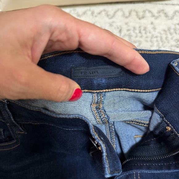 Prada Men's Dark Blue Slim Jeans - Picture 3 of 6